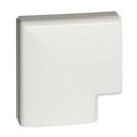 Angle plat pour Optima TM 80x22 mm blanc