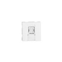 Prise TerCia RJ45 Catégorie 6 FTP 2 modules blanche