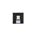Prise TerCia RJ45 Catégorie 6 FTP 2 modules noire