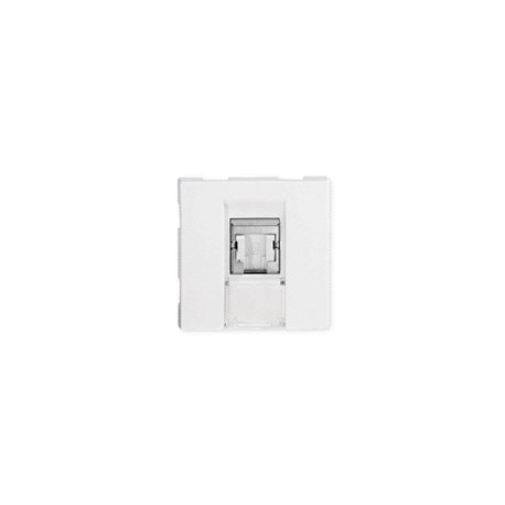 Prise TerCia RJ45 Catégorie 6a STP 2 modules blanche Prise TerCia RJ45 Catégorie 6a STP 2 modules blanche