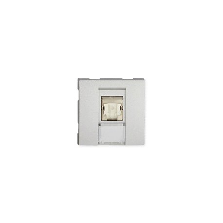 Prise TerCia RJ45 Catégorie 6a STP 2 modules alucolor Prise TerCia RJ45 Catégorie 6a STP 2 modules alucolor
