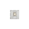 Prise TerCia RJ45 Catégorie 6 STP 2 modules alucolor