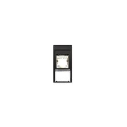 Lot de 2 prises TerCia RJ45 Catégorie 6 STP 1 module noire