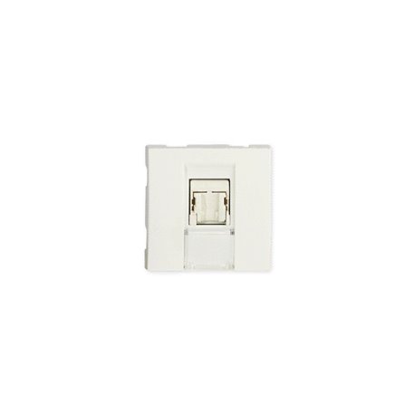 Prise TerCia RJ45 Catégorie 6 UTP 2 modules blanche Prise TerCia RJ45 Catégorie 6 UTP 2 modules blanche