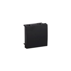 Lot de 10 obturateurs TerCia 2 modules noir