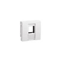 Lot de 10 plastrons keystone TerCia 2 modules blanc