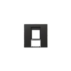 Lot de 10 plastrons keystone TerCia 2 modules noir