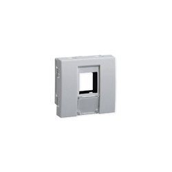 Lot de 10 plastrons keystone TerCia 2 modules alucolor