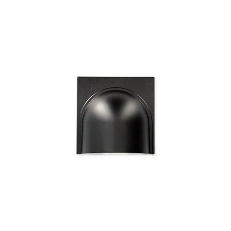 Lot de 10 sorties de câble TerCia 2 modules noire