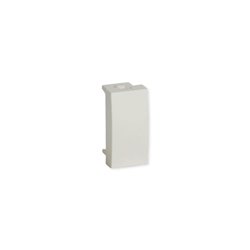 Obturateur TerCia 1 module blanc