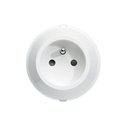 Prise Optima 2 pôles + terre blanche