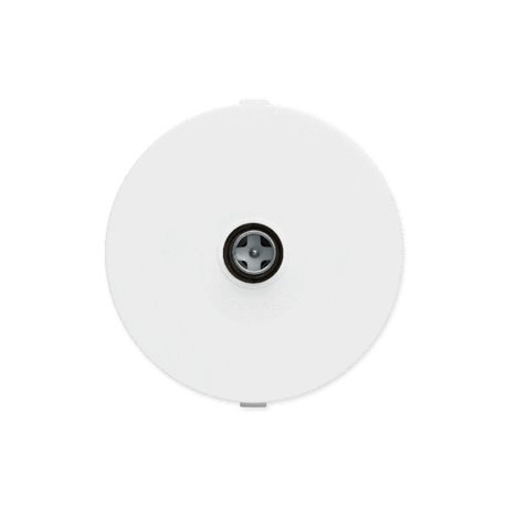 Prise Optima TV simple blanche