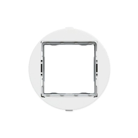 Support Optima pour appareillage 45x45 mm blanc