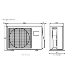 Chaudière gaz à condensation Hynéa Hybrid Duo 522476 24 kWatts