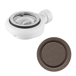 Vidage Ø90 mm 12L/min pour receveur Cratos café
