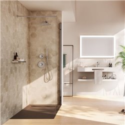 Receveur de douche Aquos Blanc 200x70 cm