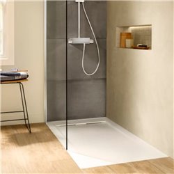 Receveur de douche Aquos Gris ardoise 160x90 cm