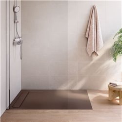 Receveur de douche Aquos Gris ardoise 140x90 cm