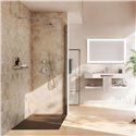 Receveur de douche Aquos Beige 120x80 cm