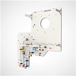Dosseret pré-raccordement Simplifix 1 zone tuyauterie haut côté gauche