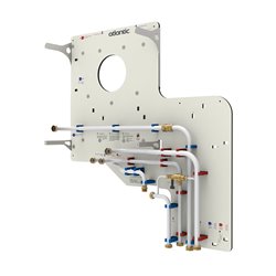 Dosseret pré-raccordement Simplifix 1 zone tuyauterie bas côté droit