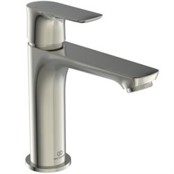 Mitigeur lavabo Grande Conca sans tirette ni vidage, Gris orage