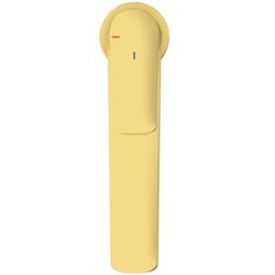 Mitigeur lavabo Connect Air sans tirette ni vidage, Or brossé