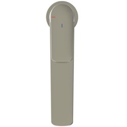 Mitigeur lavabo Connect Air sans tirette ni vidage, Gris orage