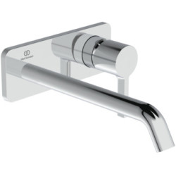 Mitigeur lavabo mural Joy bec 220 mm, Chromé