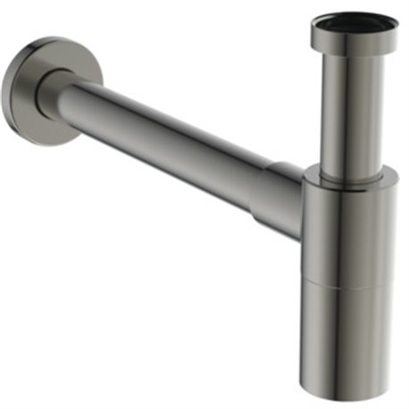 Siphon lavabo Acier brossé