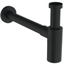 Siphon lavabo Noir mat