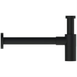 Siphon lavabo Noir mat