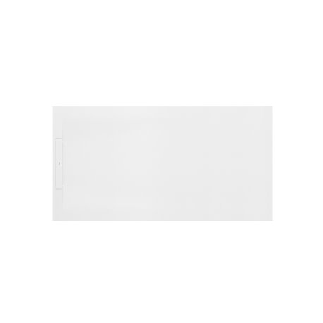 Receveur de douche Pyros Blanc 180x80 cm, garde d'eau 30 mm
