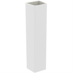 Colonne pour vasque Conca pour vasque ronde Soie blanche