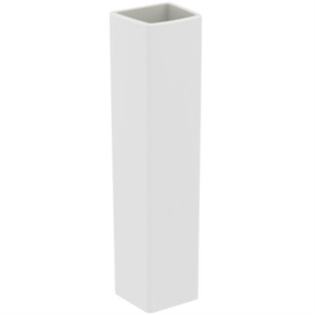 Colonne pour vasque Conca pour vasque ronde Soie blanche