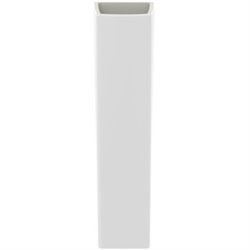 Colonne pour vasque Conca pour vasque carrée Soie blanche