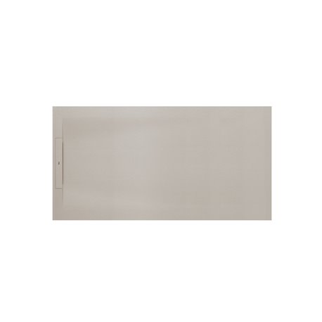 Receveur de douche Pyros Beige 160x80 cm, garde d'eau 30 mm