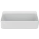 Lavabo Conca 60x45 cm sans trop-plein, sans trou de robinetterie