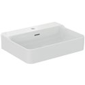 Lavabo Conca 60x45 cm avec trop-plein et trou de robinetterie