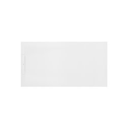 Receveur de douche Pyros Blanc 160x70 cm, garde d'eau 30 mm