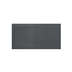 Receveur de douche Pyros Gris ardoise 160x70 cm, garde d'eau 30 mm