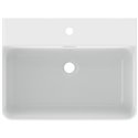 Lavabo Conca 60x45 cm Soie blanche
