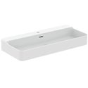 Lavabo Conca 100x45 cm Soie blanche