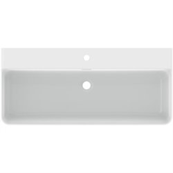 Lavabo Conca 100x45 cm Soie blanche