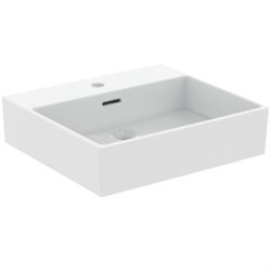 Lavabo Extra 50x45 cm Soie blanche