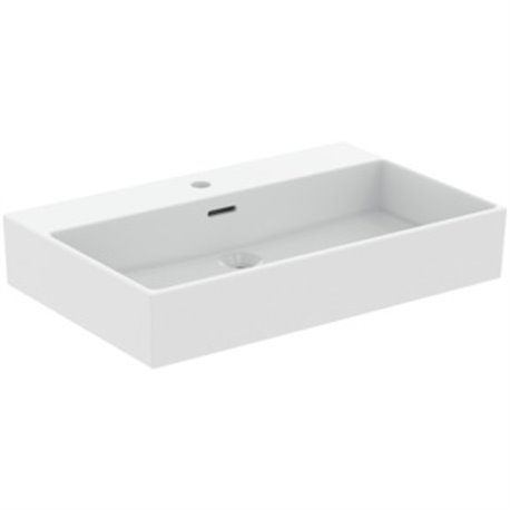 Lavabo Extra 70x45 cm Soie blanche