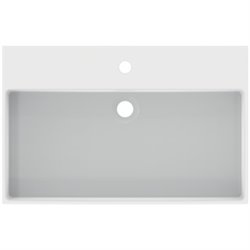 Lavabo Extra 70x45 cm Soie blanche
