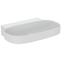 Lavabo Linda-X 75x50 cm sans trop-plein, sans trou de robinetterie