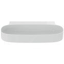 Lavabo Linda-X 75x50 cm sans trop-plein, sans trou de robinetterie
