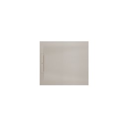Receveur de douche Pyros Beige 90x90 cm, garde d'eau 30 mm